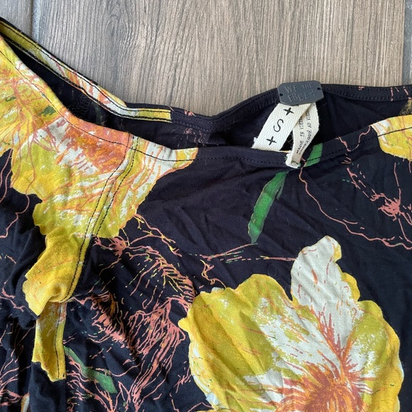 Free People Off the Shoulder Bell Sleeve Top - Picture 2 of 2